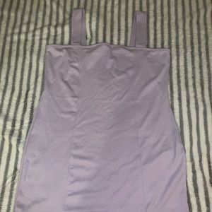 Lavender mini dress